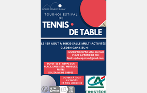 Tournoi de Cléden Cap Sizun