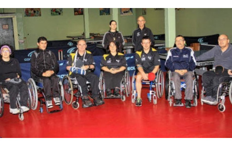 Stage de Tennis de Table Handisport