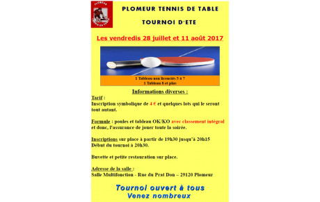 Tournoi d'été