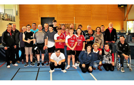 Rencontre de sport adapté