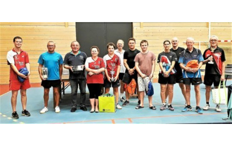 Résultat du 1 er tournoi - 35 participants