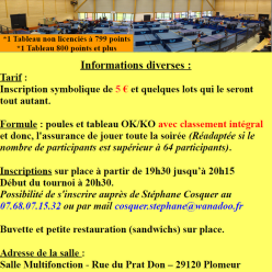 Tournoi d'été Plomeur TT